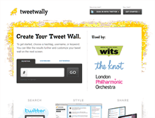 Tablet Screenshot of fetedelinternet2012.tweetwally.com
