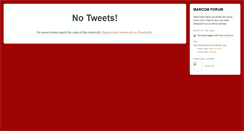 Desktop Screenshot of marcomforum.tweetwally.com